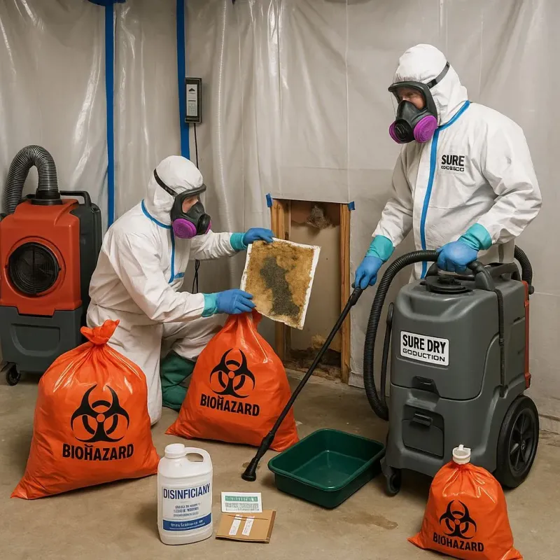Contaminated Water Handling Protocols process in Beverly, OH